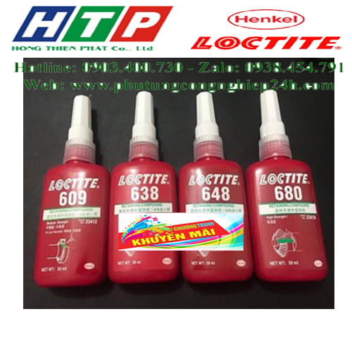 Loctite 680 loại 50ml màu xanh lá