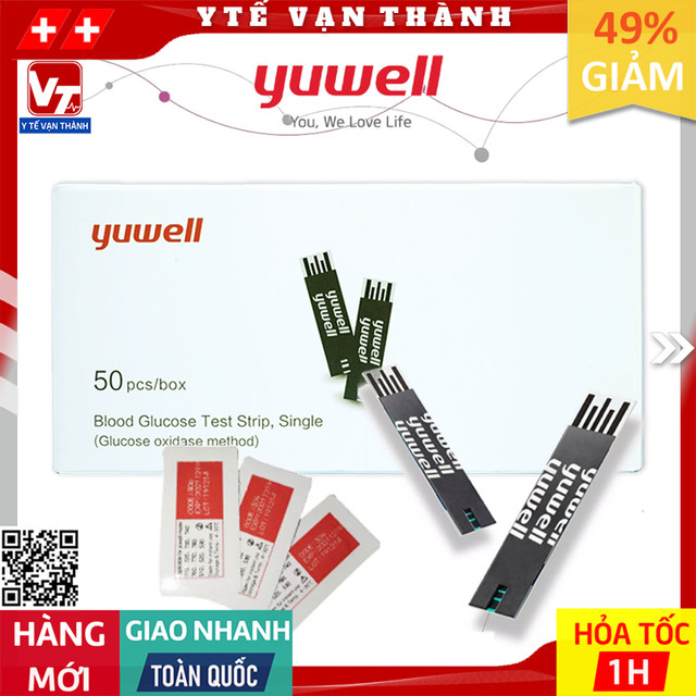 ✅ Que Thử Đường Huyết Yuwell Y330 | (Date Xa) (Dùng Chung Cho Các Dòng Máy Đường Yuwell) -VT0708 - Y Tế Vạn Thành