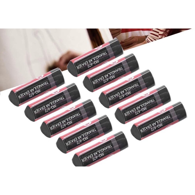 Cute pattern pencil erasers