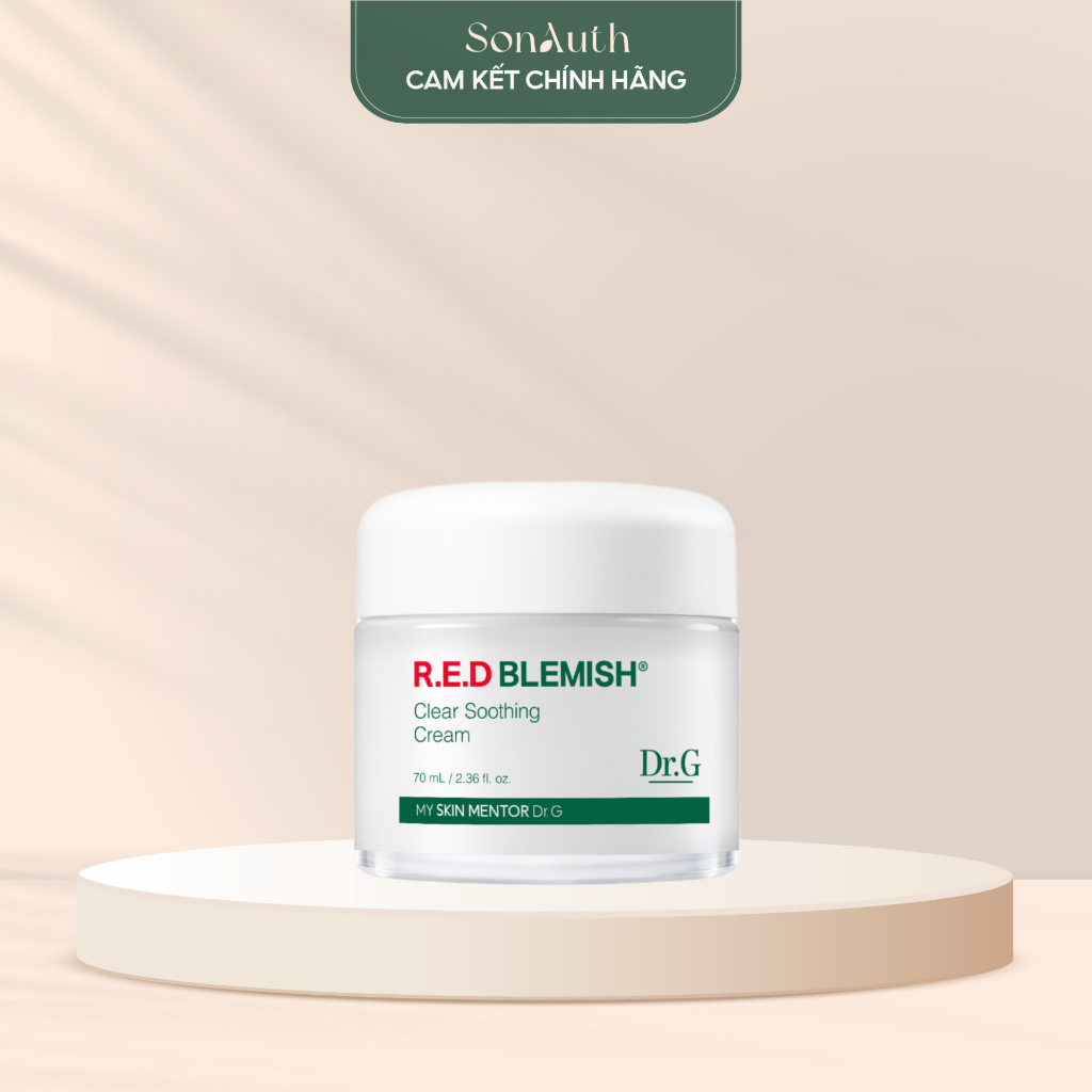Kem dưỡng dr.g r.e.d blemish clear soothing cream