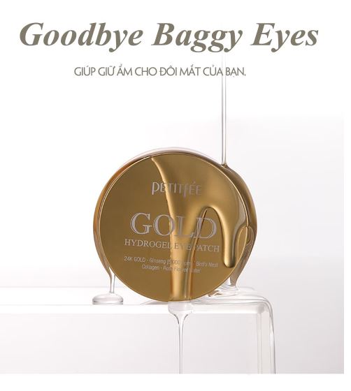 Mặt nạ mắt Petitfee Gold Hydrogel Eye Patch