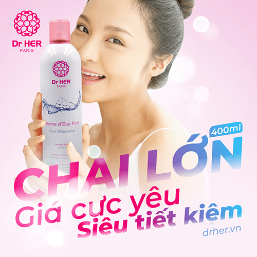 Xịt khoáng Dr HER Paris 400ML