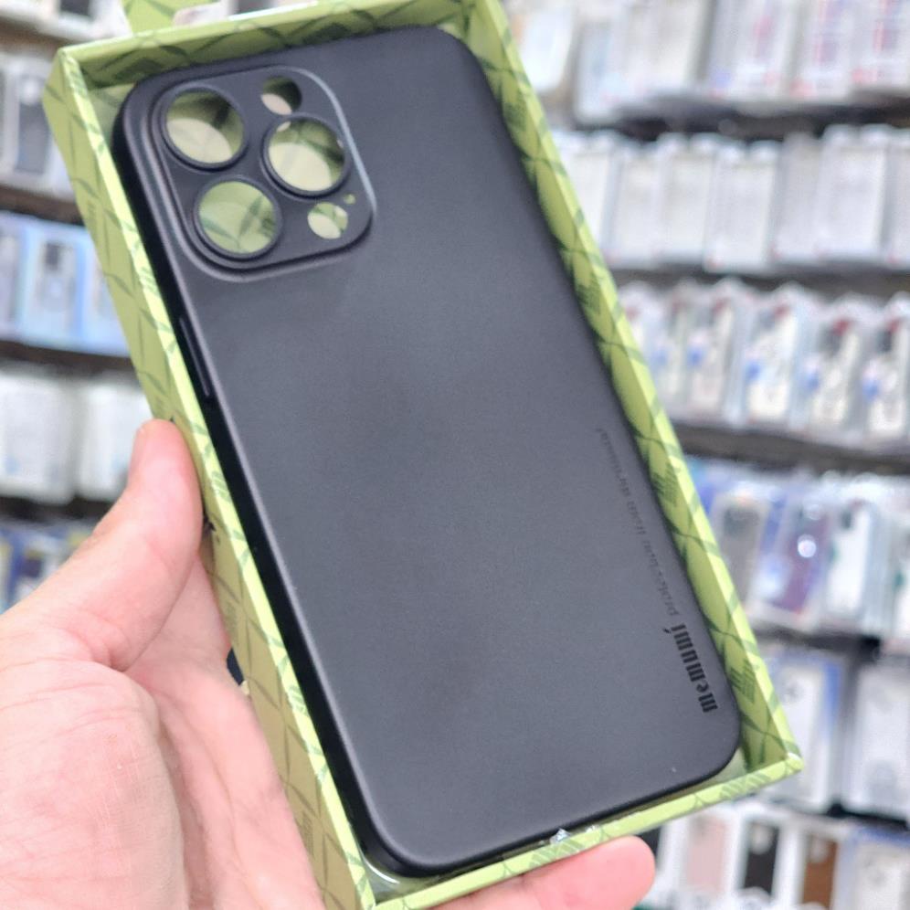 Ốp lưng chính hãng memumi iphone 15 series - siêu mỏng 0.3mm bảo vệ camera