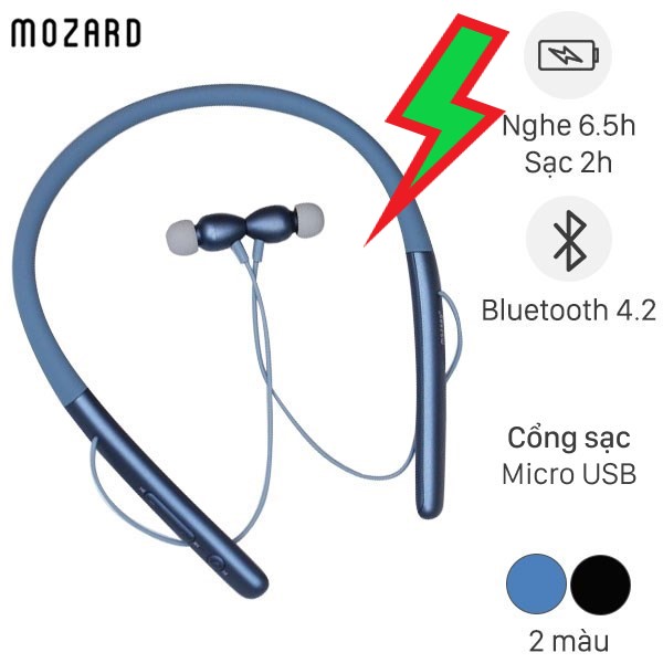 xác Tai nghe Bluetooth Mozard Z7000A -  đậm chất thể thao