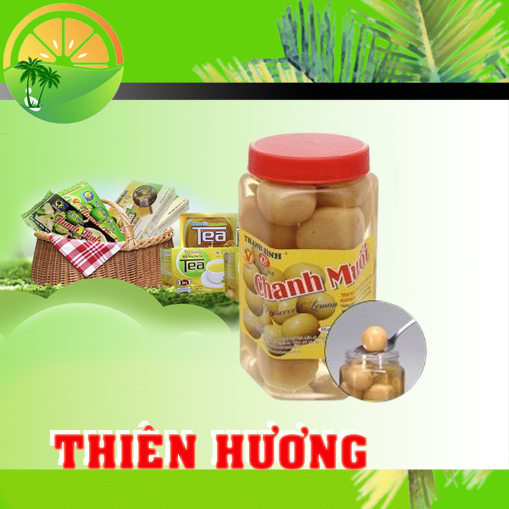 Chanh muối Thanh Bình (HỦ 900G)- đồ ăn vặt