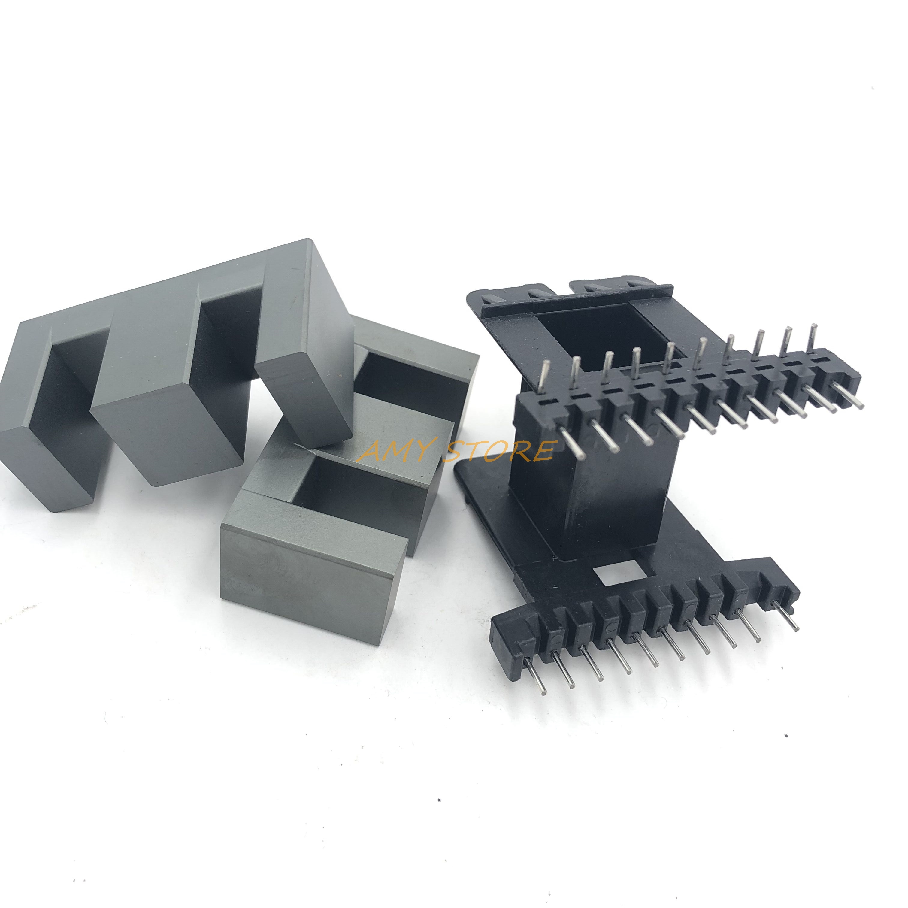 Core Former Ee55 Ee Type 1010 20pins Transformer Ferrite Magnetic Core Horizontal ...