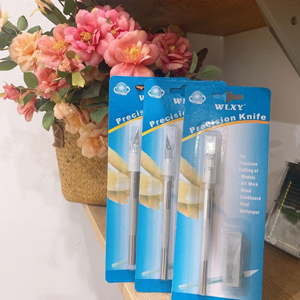 Set Dao Cắt Bột Móng 5 Lưỡi Cao Cấp