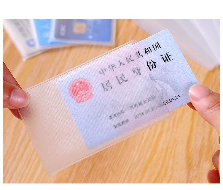 5 cái túi đựng thẻ căn cước công dân, thẻ atm, card visit, cccd (trong suốt)