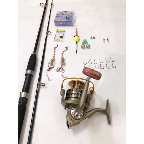 [ BÁN GIÁ GỐC ] combo cần câu shimano và máy LC  - cần câu máy 2 khúc đặc siêu bạo lực
