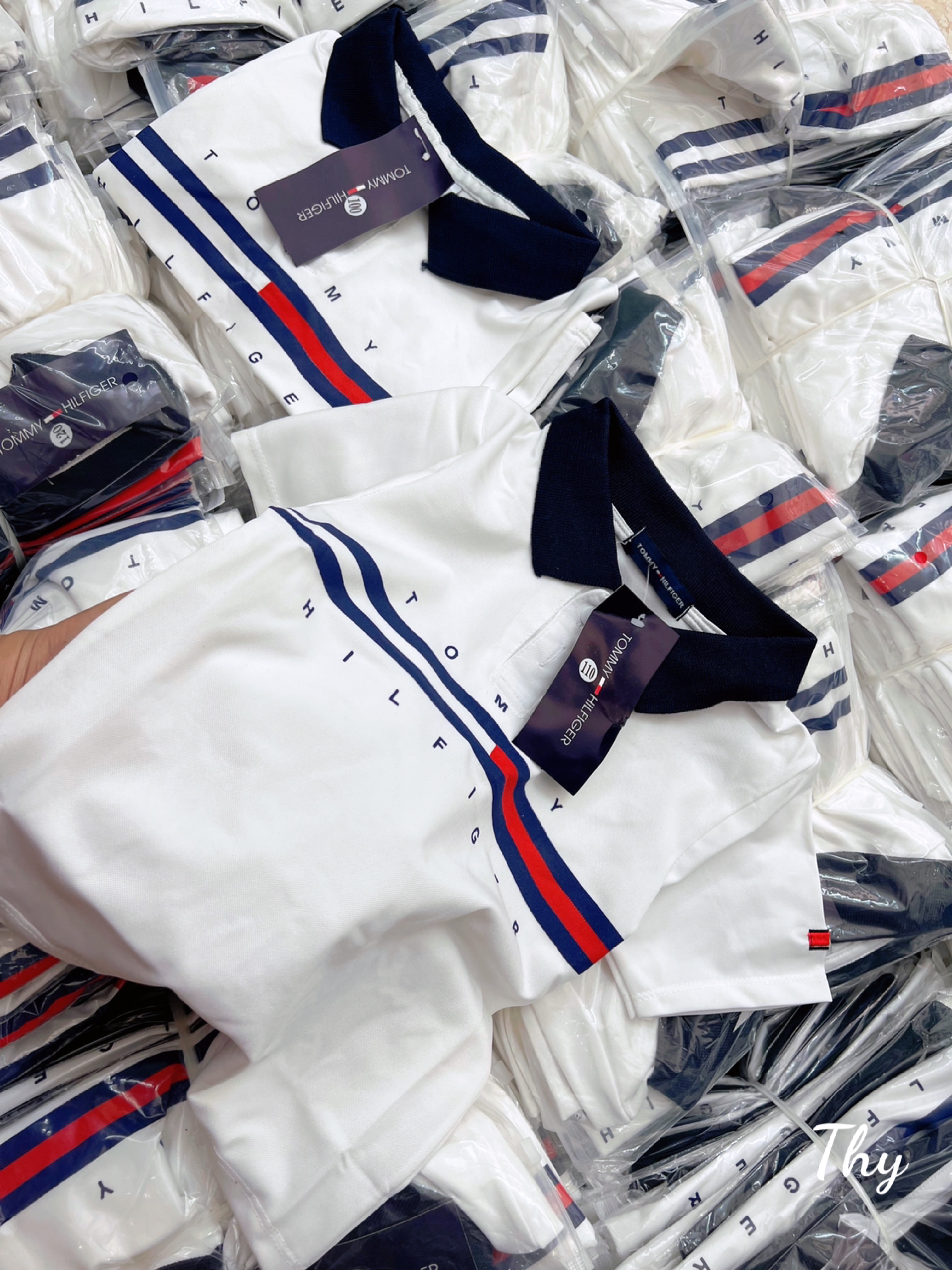 ÁO CHO BÉ KIỂU POLO TOMMY CHẤT THOÁNG MÁT