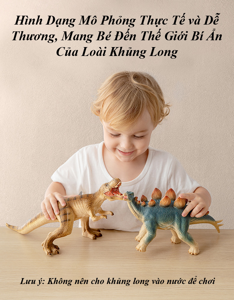 Mô Hình Khủng Long Cao Su Mềm - BabyCare