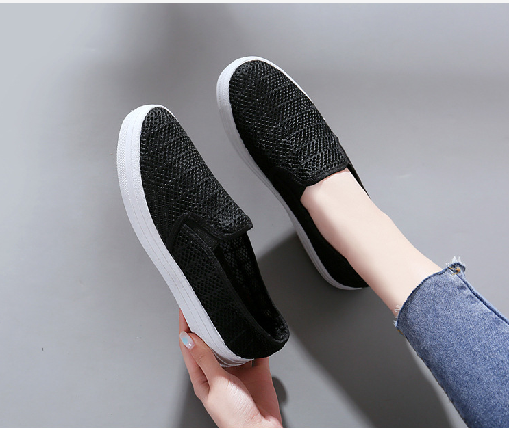 Giày Lười Lưới Thoáng Khí Mùa Hè