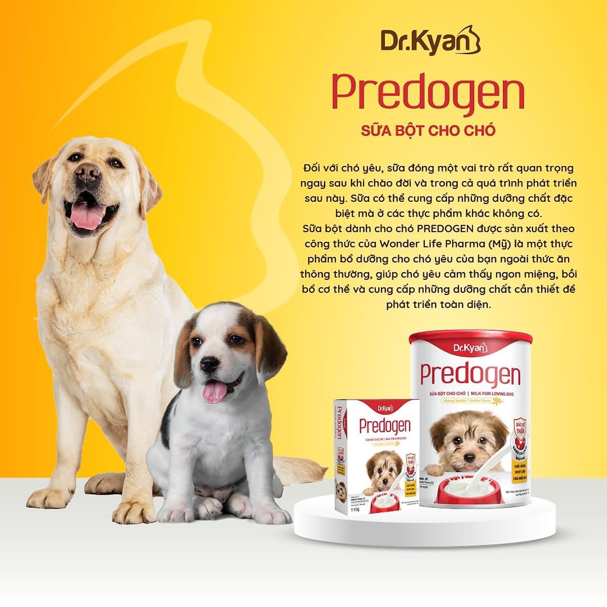 Sữa Bột DR. Kyan Precaten - Predogen Dành Cho Chó Mèo