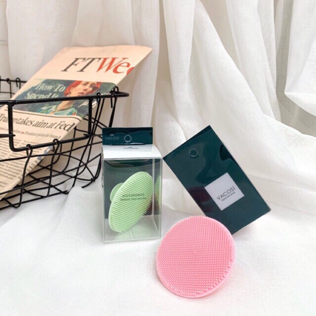 Miếng Rửa Mặt Silicone Vacosi Cleansing Pad - DC04