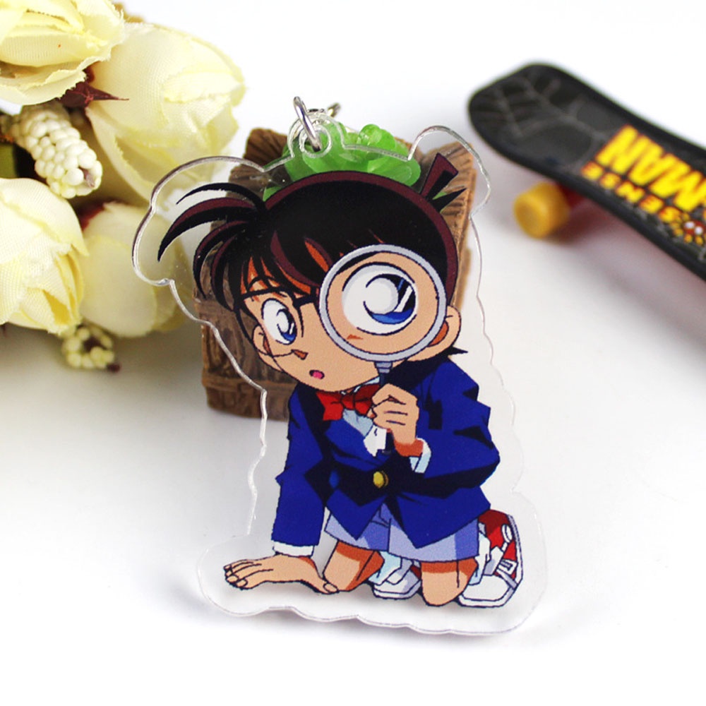 Móc khóa hình nhân vật anime Conan