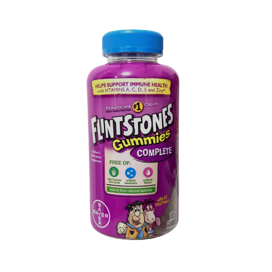 Flintstones Complete Multivitamin Supplement Vitamins A,C,D,E and Zinc