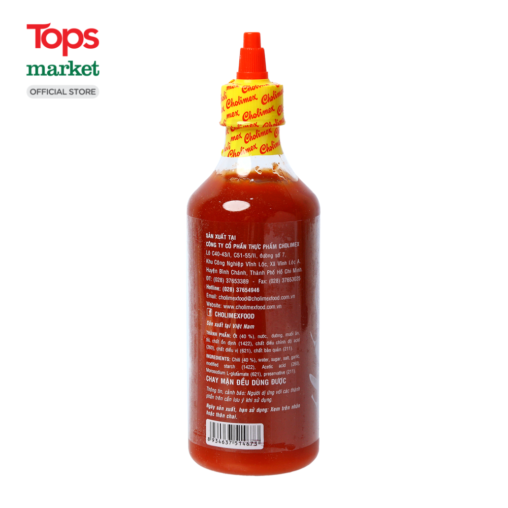 Tương Ớt Sriracha Cholimex 520G
