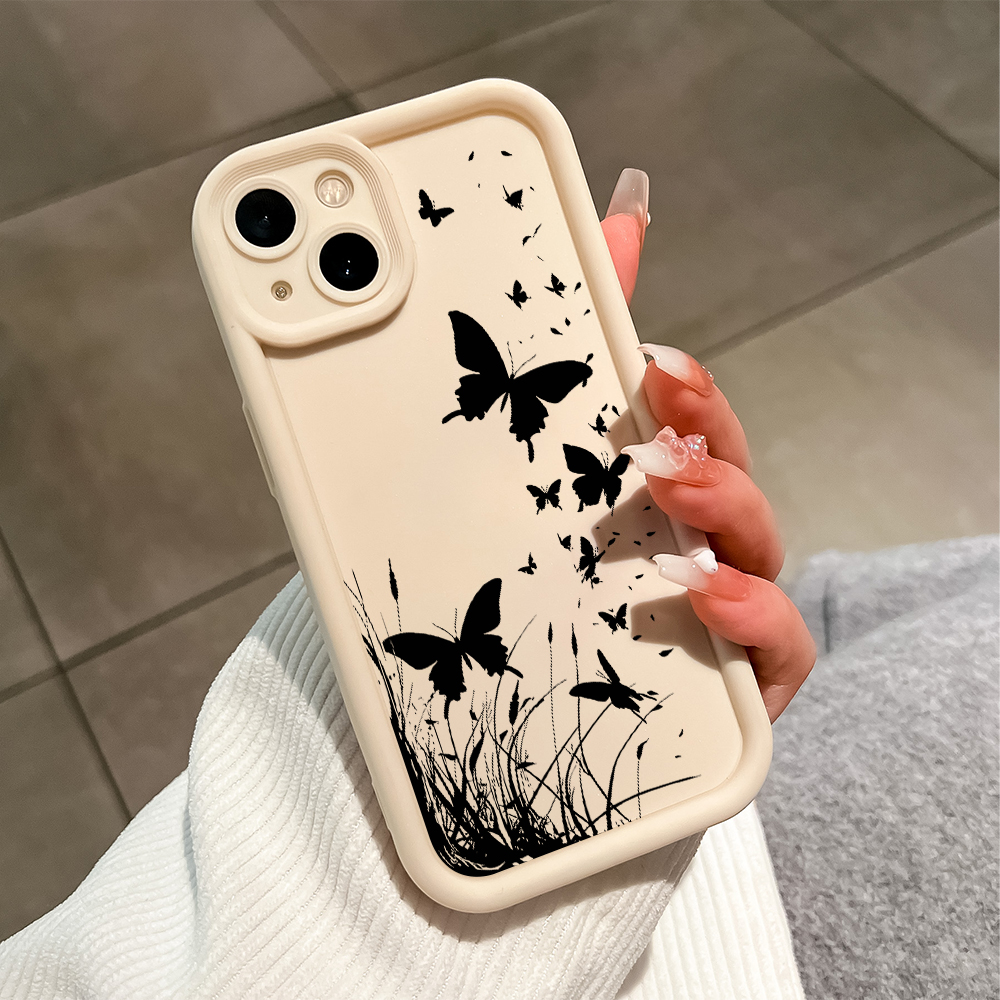 AMORVOR%20for%20Redmi%20Note%2014%204G%205G/Note%2014%20Pro%204G%205G/Note%2014%20Pro+%205G/Turbo%204%20Poco%20X7%20Pro%20Back%20Cover%20Soft%20Square%20Ladder%20Grass%20Butterflies%20Cover%20Silicone%20Camera%20Protection%20Phone%20Case%20-%20Image%205