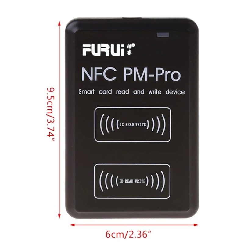 (C G K New PM-Pro RFID IC/ID Copier Duplicator Fob NFC Reader Writer Encrypted Programmer USB UID Copy Card Tag