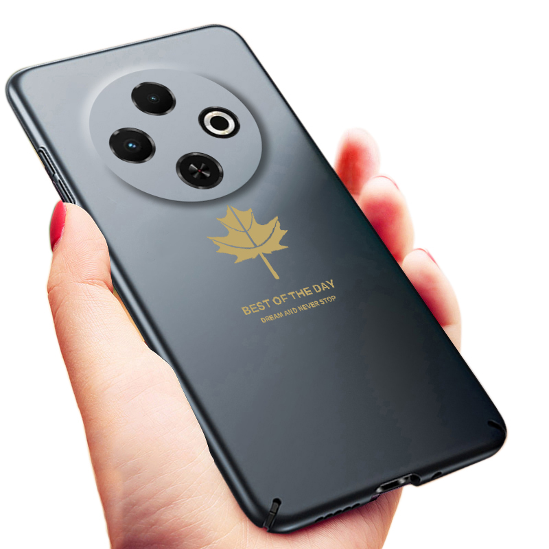 For Tecno Spark 30C Case Soft Silicone Maple Leaf Shape for Tecno Spark 30C Back Cover. 