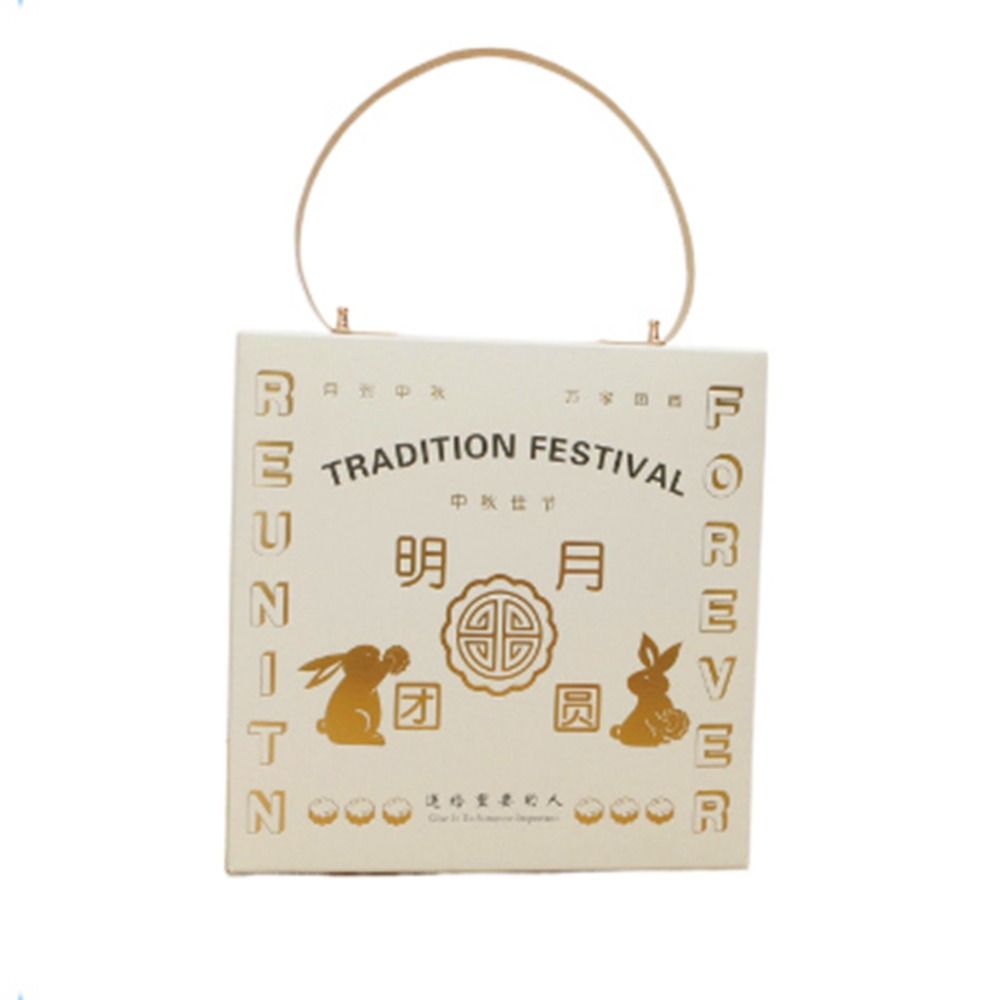 STMEN mooncake packaging box White Card Mooncake Packaging Boxes Hot
