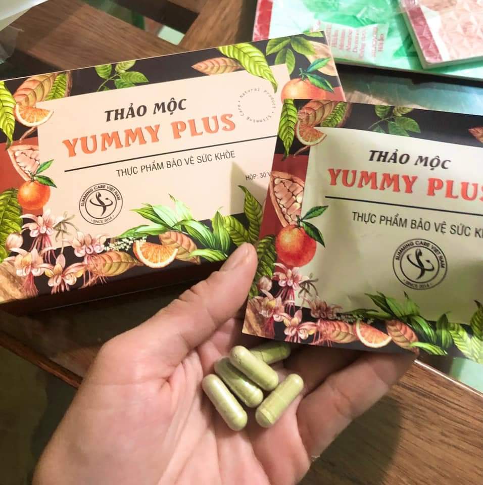 Viên tăng cân thảo mộc Yummy Plus 3-6kg/ tháng (hộp 30v)