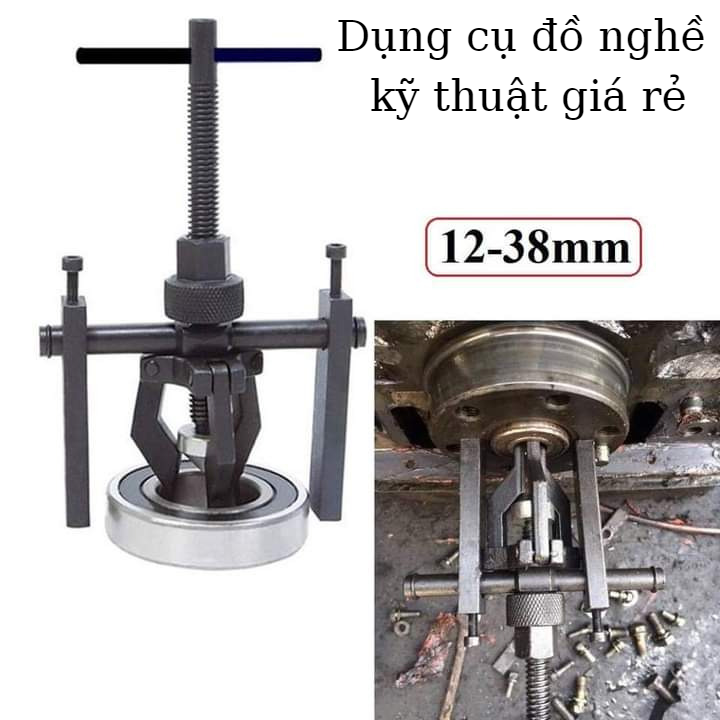 Cảo 3 chấu, Vam 3 càng (12-38mm) - Vam mở bi trong