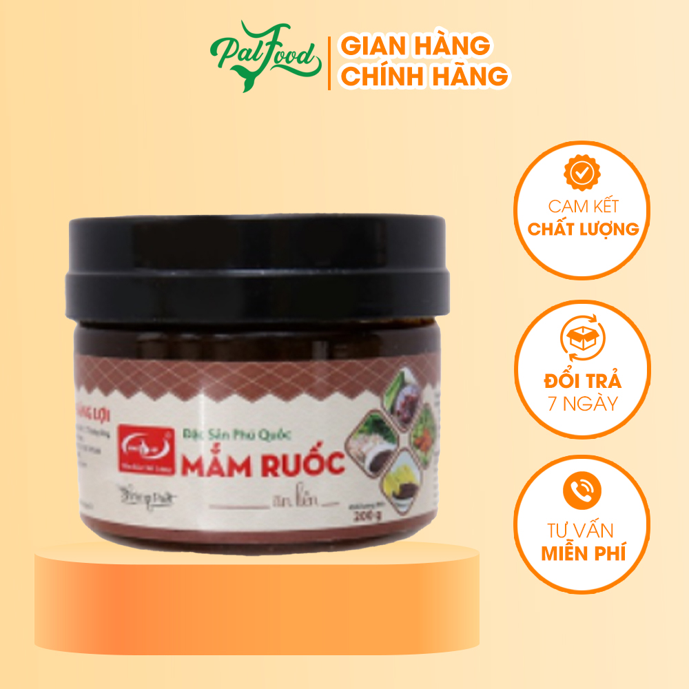 Mắm Ruốc Ăn Liền - Hộp 200g-PALfood
