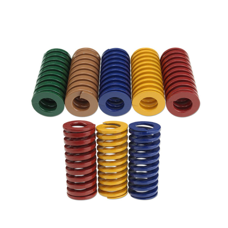 Creamily 1PCS Blue Spiral Stamping Compression Die Spring 65MN Steel Spring Multifunction Spring Complete Specifications. 