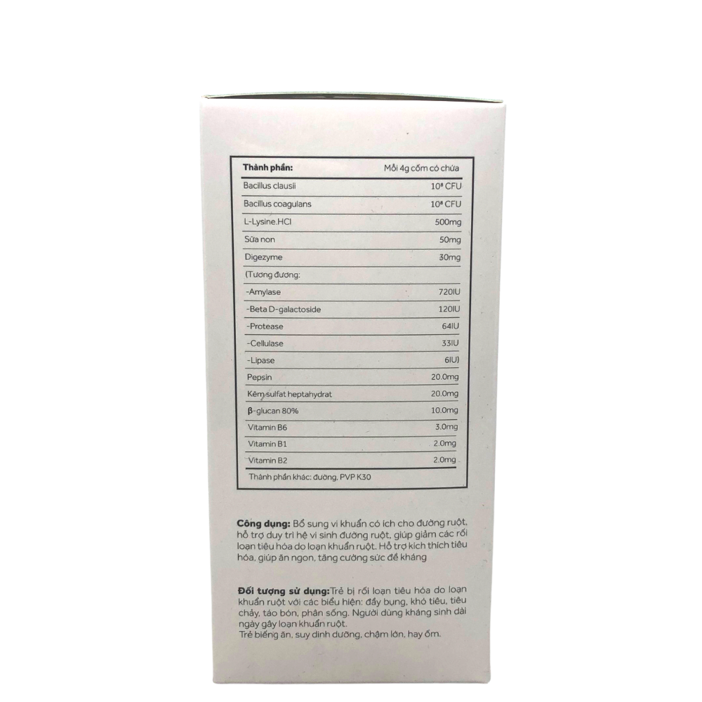 Lactoenzyme 8+ kích thích ăn ngon cho bé ( 30 gói)