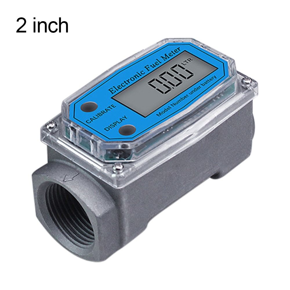 Superstition effluence78su6 high precision lcd display 1/1.5/2 inch sensor counter flowmeter gauge pcb electronic flow indicator digital turbine flow meter