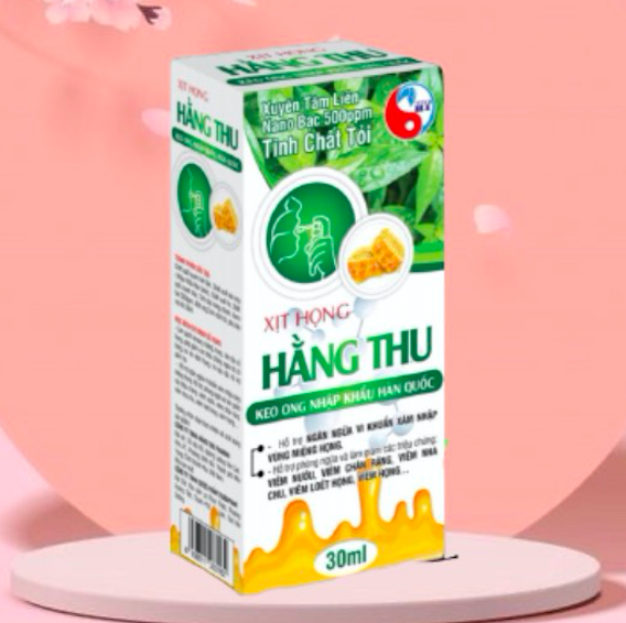 Xịt  họng Hằng Thu
