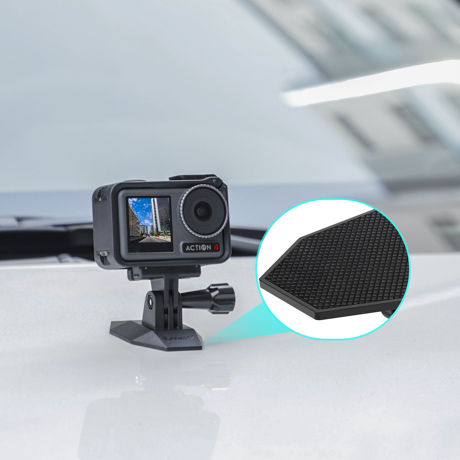 Suitable for DJI OsmoPocket 3 Magnetic Base Expansion Adapter Suitable for Insta360 ACE PRO Bracket