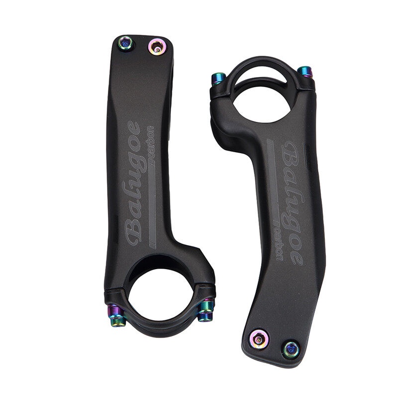 【Top-rated】 new BALUGOE pro T1000 carbon MTB mother bike 6/17 grade 31.8MM road bike carbon power positive and negative stem parts.