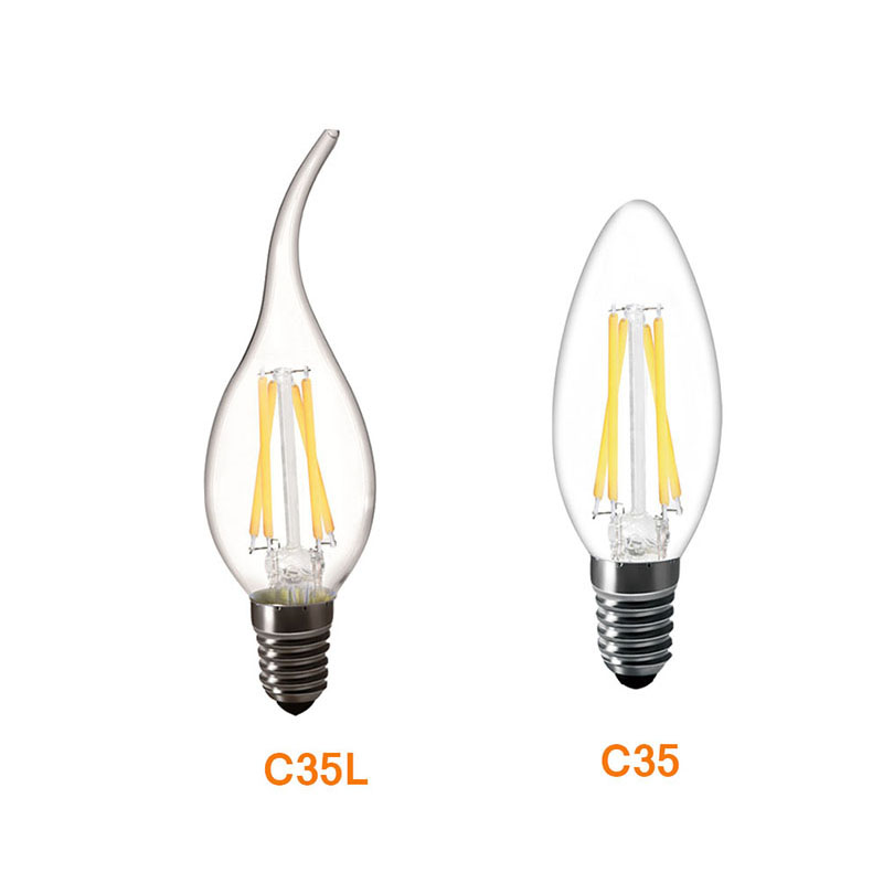 【TopazTrove】Retro LED Bulb 2W 4W 6W 8W NOT Dimmable E14 E27 Base Warm ...