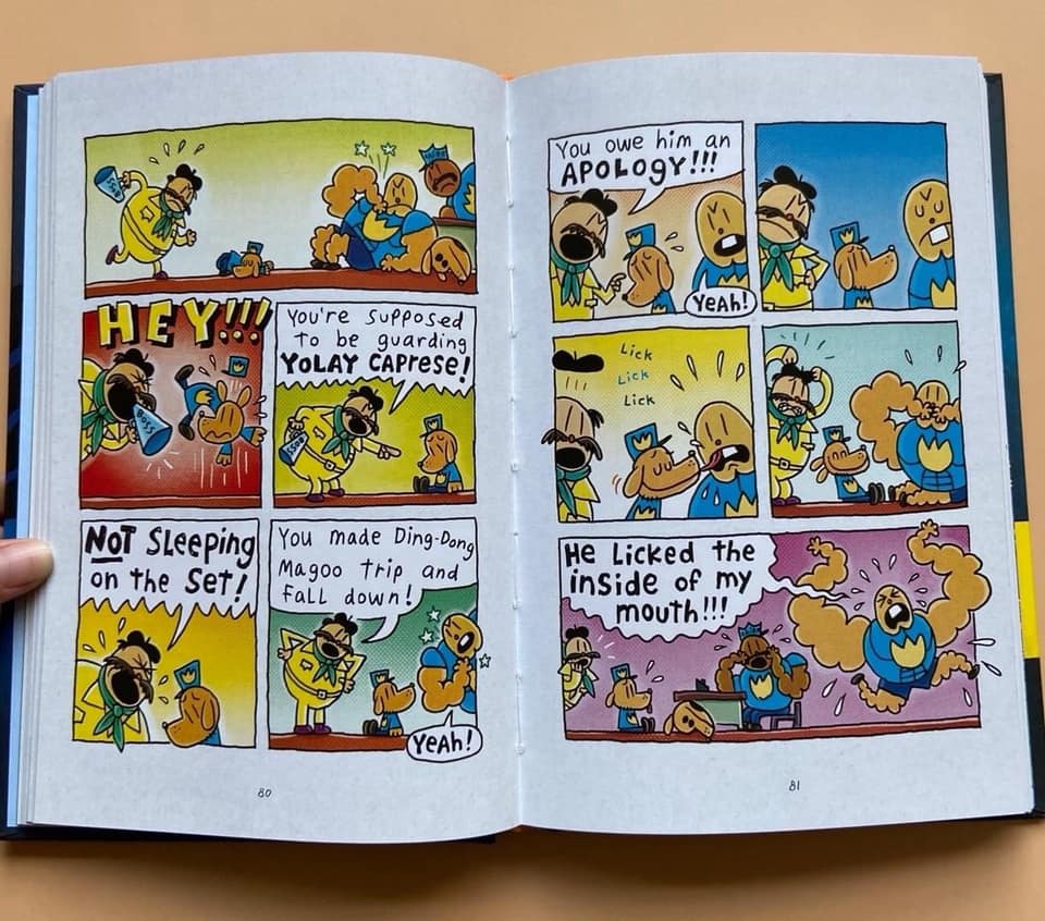 [Nhập Khẩu] Dog Man bìa cứng 11 cuốn