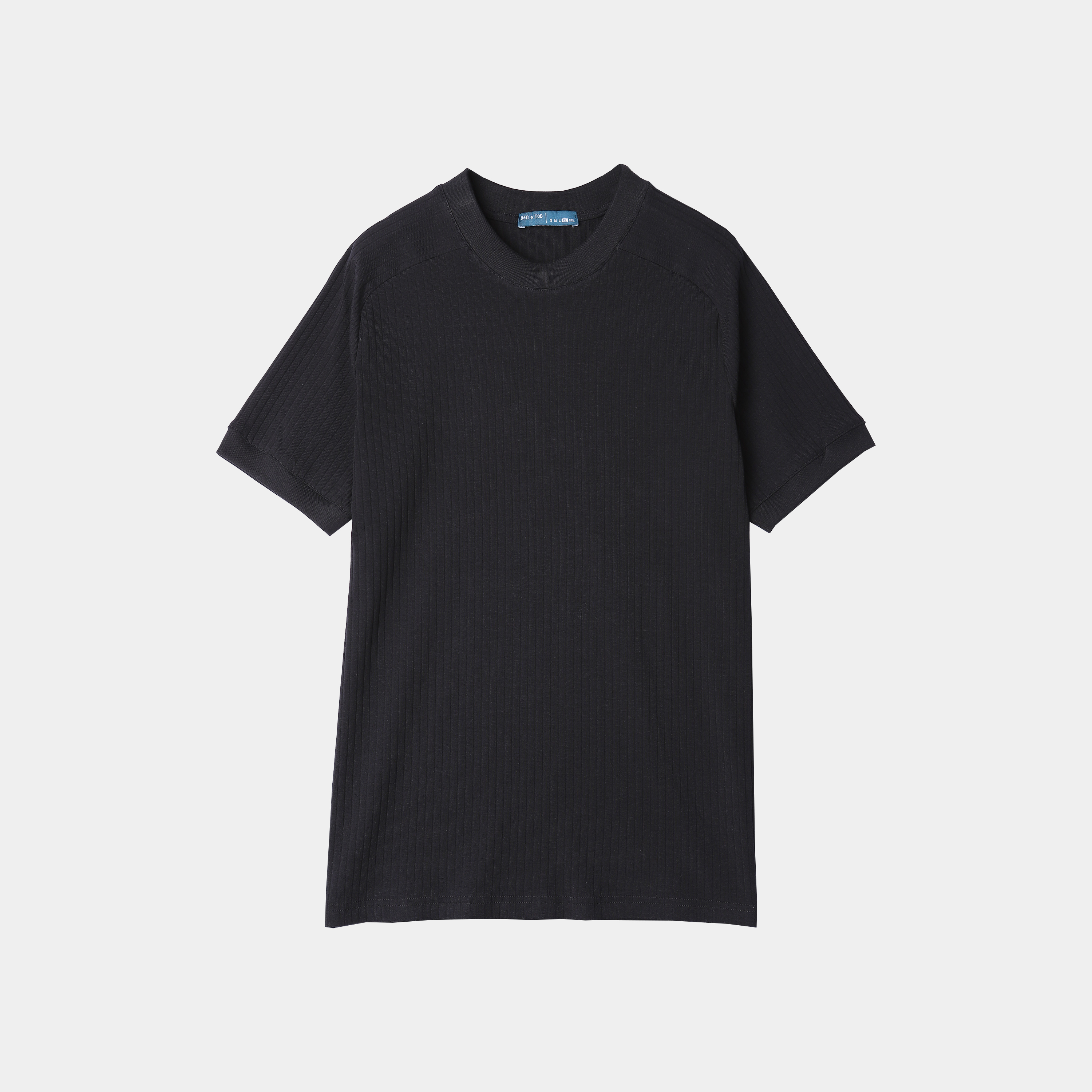 Áo thun RAGLAN cổ tròn form BODY BEN & TOD 20219 vải cotton, mềm mịn, co giãn, nam tính
