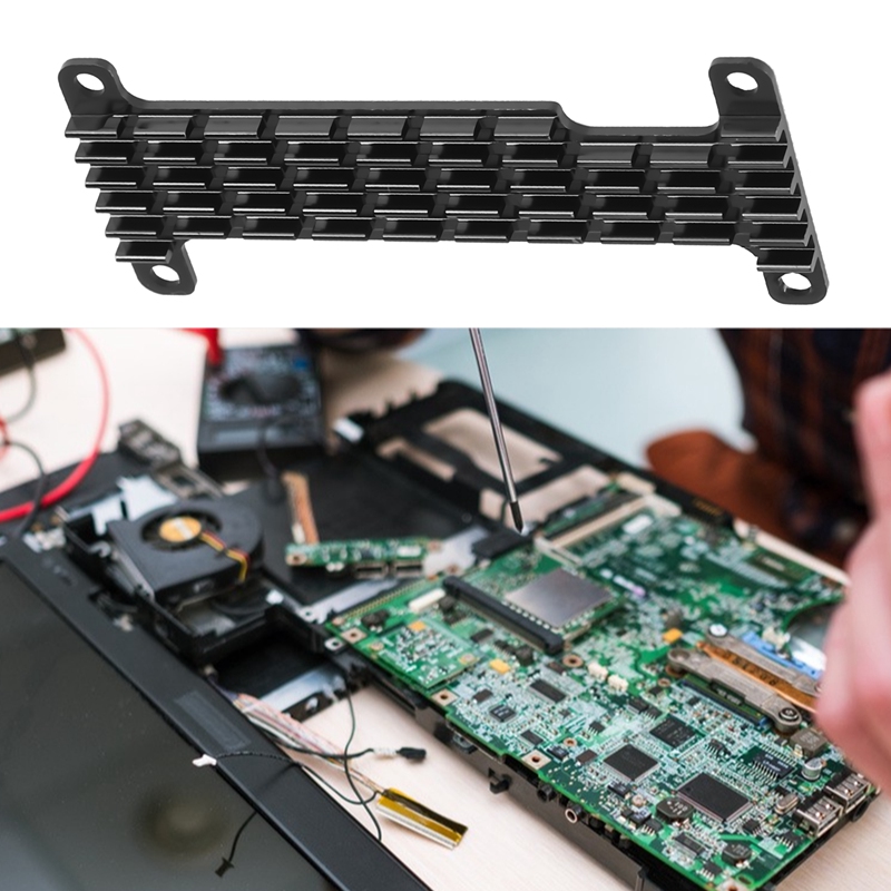 For Raspberry Pi Zero 2 W /Zero Aluminum Heatsink Kit with Thermal Pad for Raspberry Pi Zero W