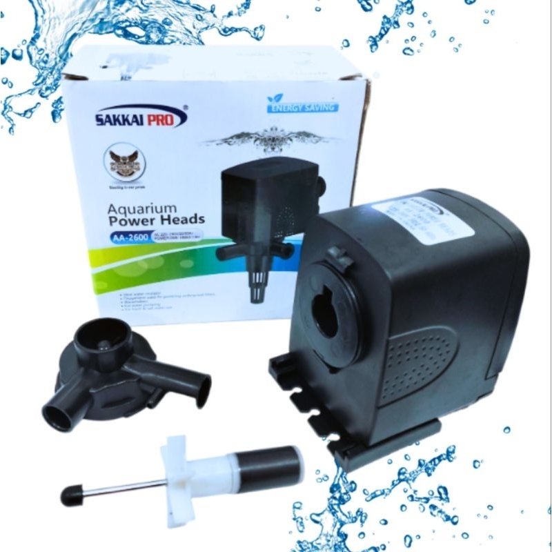 SAKKAI PRO AA 2600 Pompa Aquarium Kolam Submersible pump