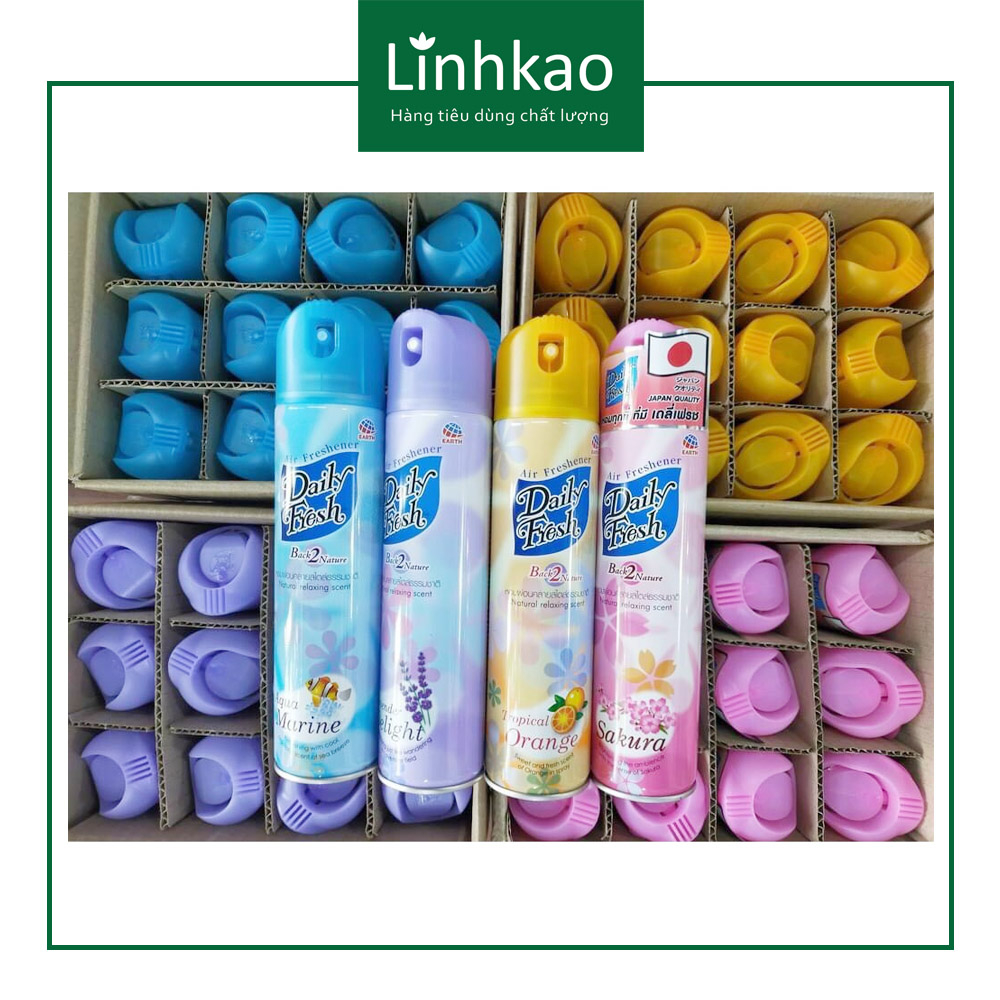 XỊT PHÒNG DAILY FRESH THÁI LAN 250ML