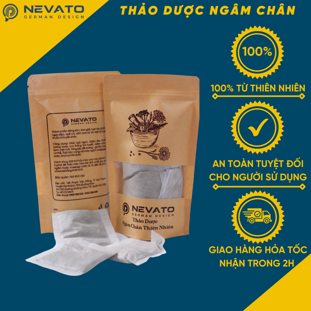 Túi Thảo Dược Ngâm Chân Thải Độc