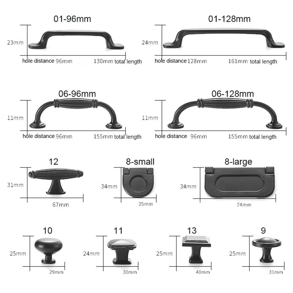 KGASBT with Screw Solid Aluminum Alloy Home Improvement Door Pulls Wardrobe Cupboard Knobs Drawer Pulls Cabinet Handles Furniture Hardware