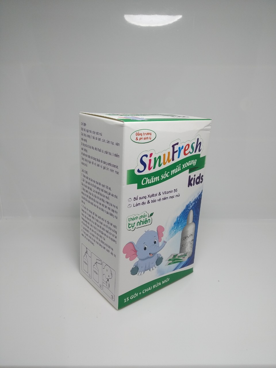 Muối rửa mũi xoang SinuFresh Kids Cát Linh