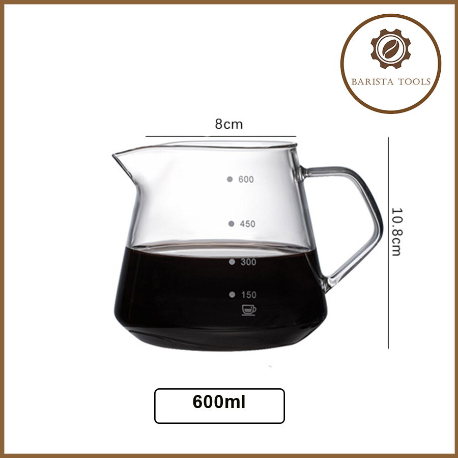 Bộ pha cafe bằng giấy lọc (Drip coffee ) 600ml