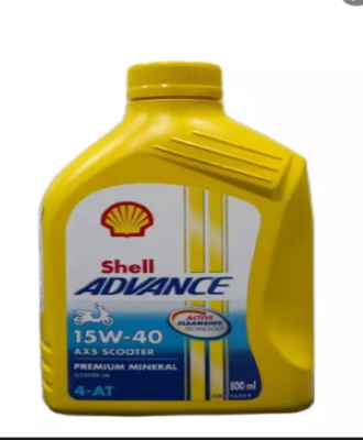 Shell Advance AX5 Scooter 15W40 0.8 lít