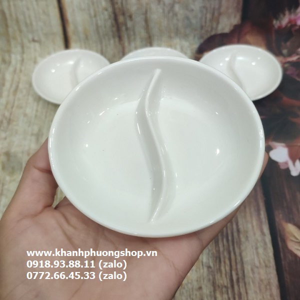 chén nước chấm sứ Minh Long - chén nước chấm sứ minh long