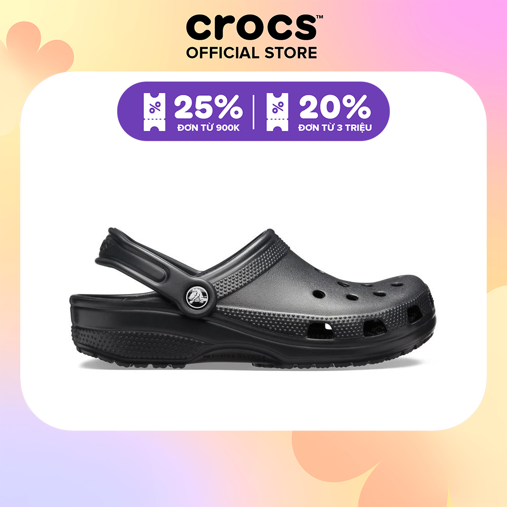 Giày Clog Unisex Crocs Classic - 10001-001