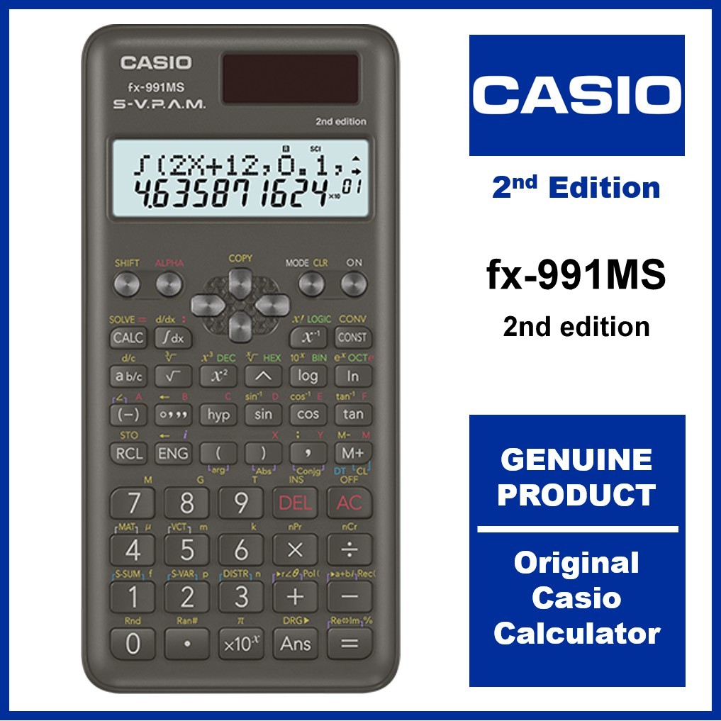 2nd Edition Scientific Calculator New FX991-MS 