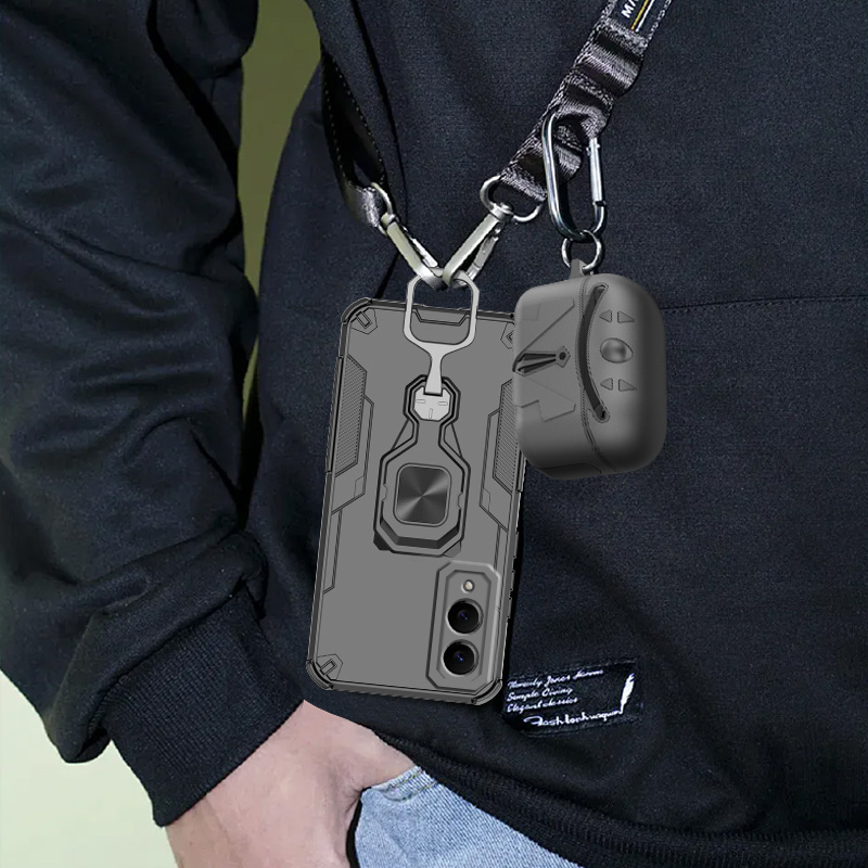 Biruiqu%20For%20Samsung%20Galaxy%20A16%20Soft%20TPU+Hard%20PC%20Fashionable%20Anti%20Drop%20and%20Shock%20Absorber%20Soft%20Shell%20with%20Kickstand%20-%20Image%205