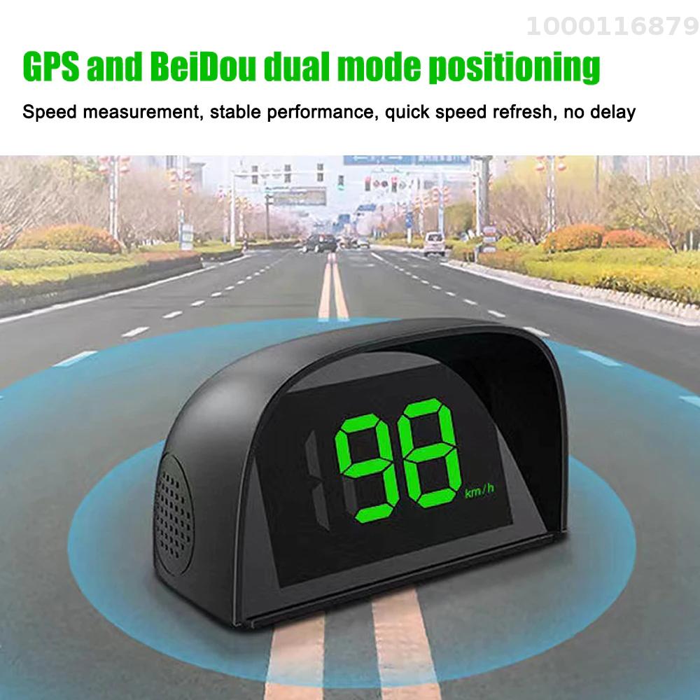 AUMOTOP Car Global Position System Speedometer Digital Display Speed Meter Car HeadUp Display